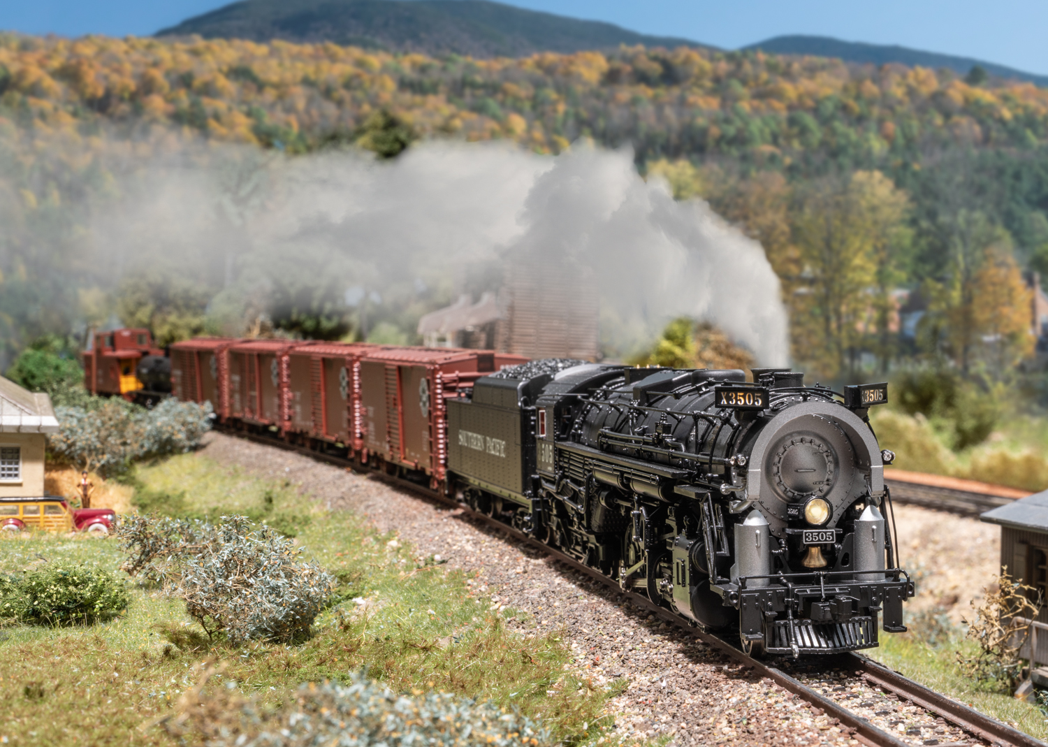 Berkshire 2-8-4 Steam Locomotive