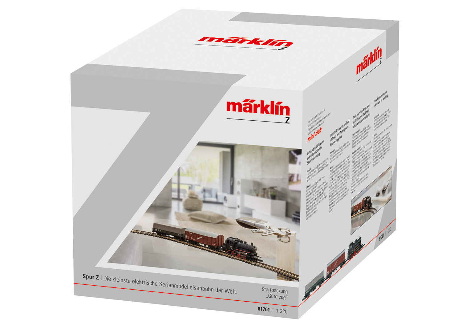 Coffret de départ "Train marchandises" avec locomotive à vapeur BR 89, ovale de voie, régulateur de marche, alimentation en courant.