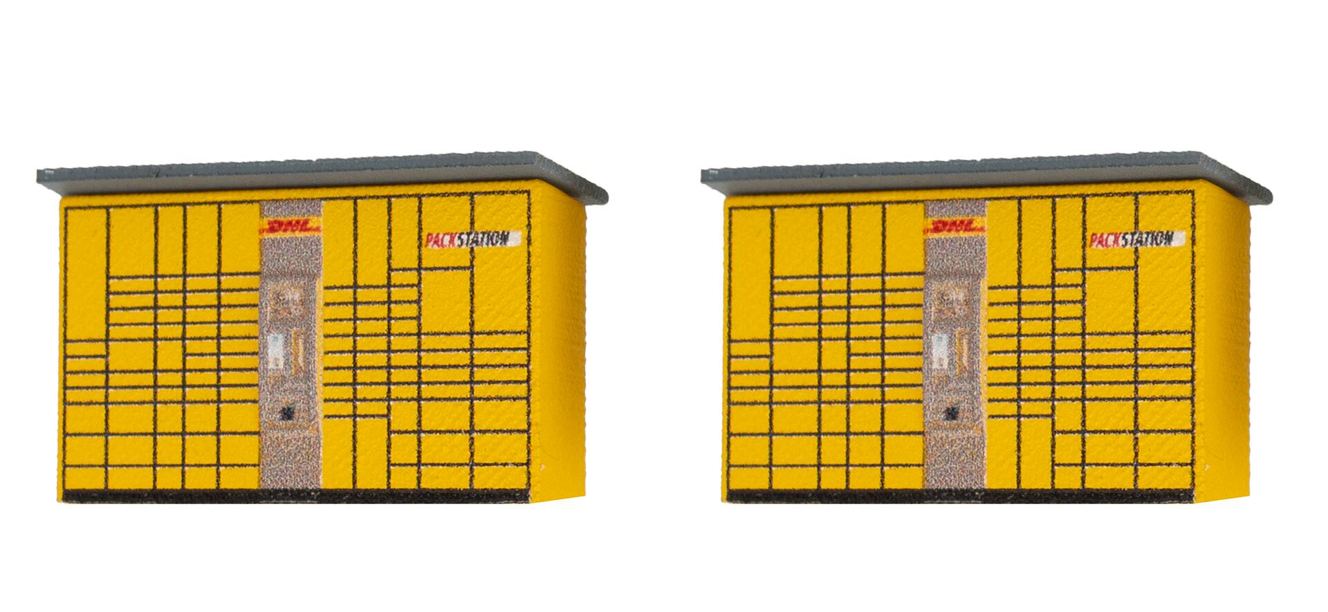 2 DHL Packing stations
