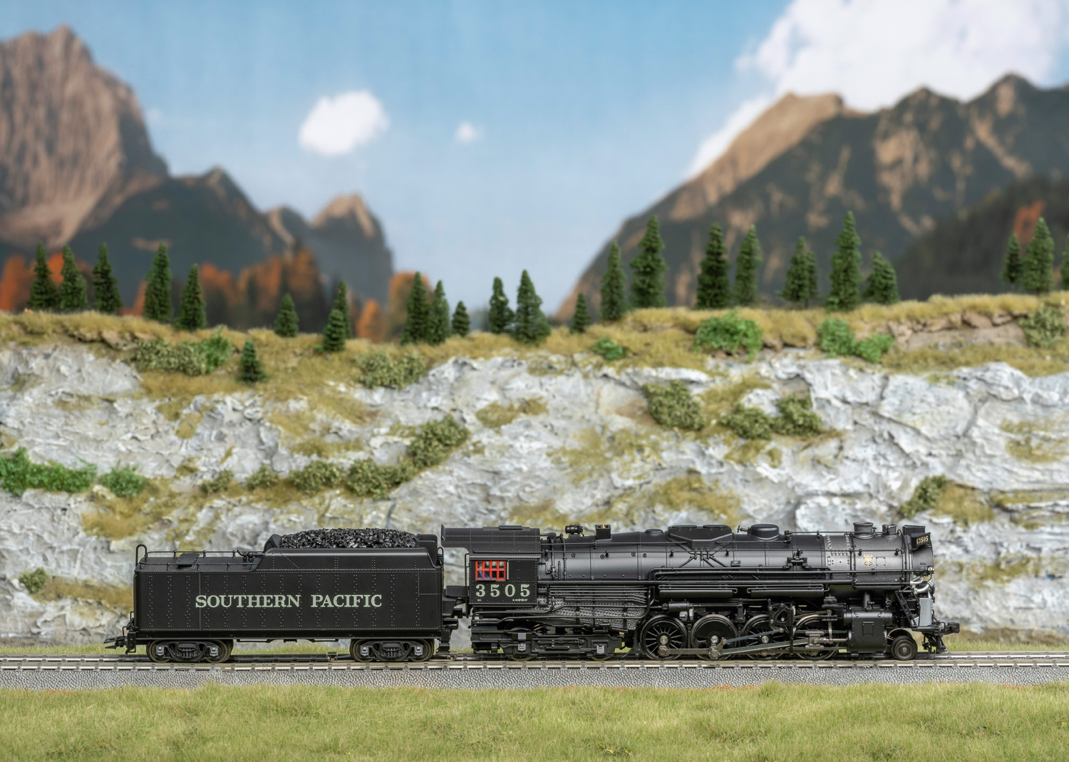 Berkshire 2-8-4 Steam Locomotive