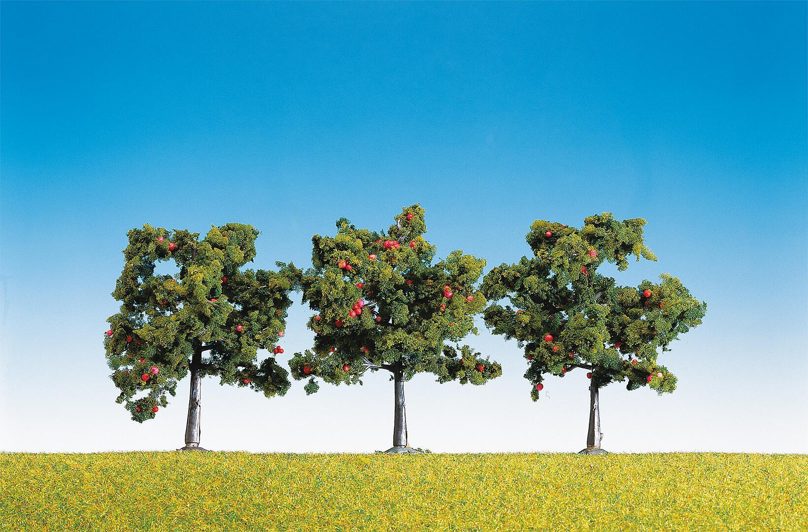 3 Apple trees