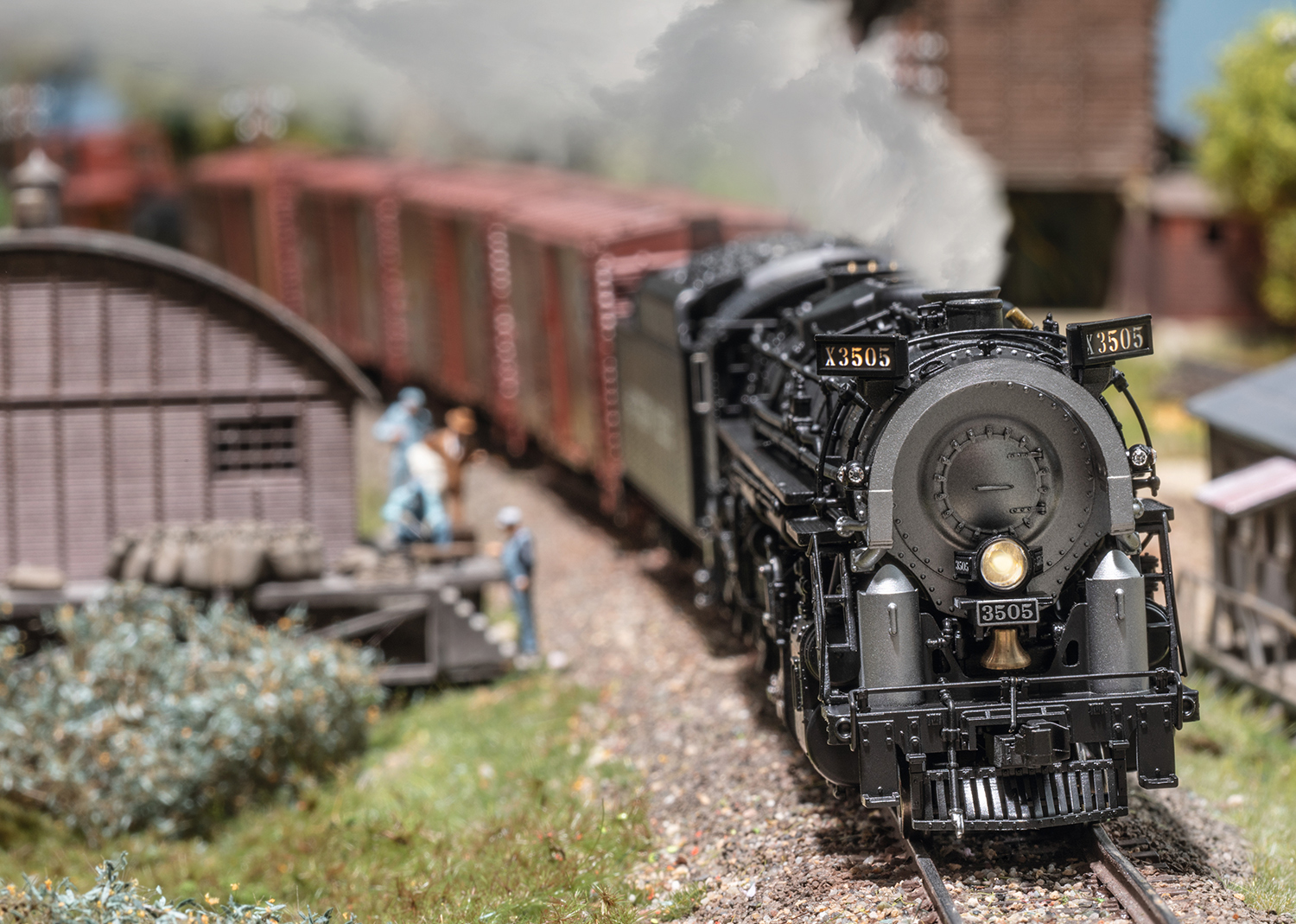 Berkshire 2-8-4 Steam Locomotive
