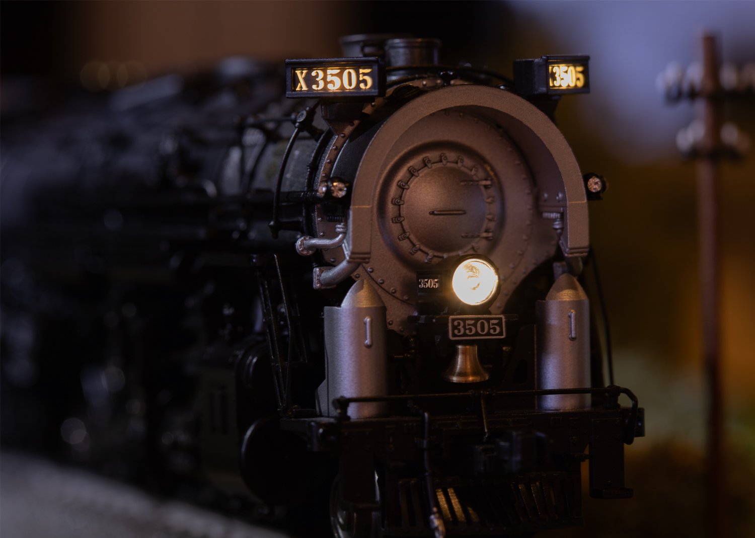 Berkshire 2-8-4 Steam Locomotive