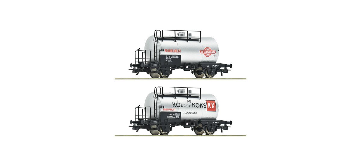 2er Set Kesselwagen SJ