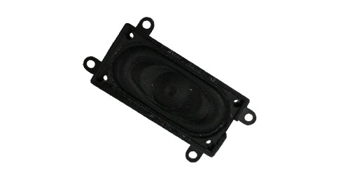 Altoparlante 16mm x 35mm rettangolare 8 Ohm