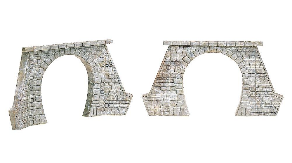 2 Entrées de tunnel