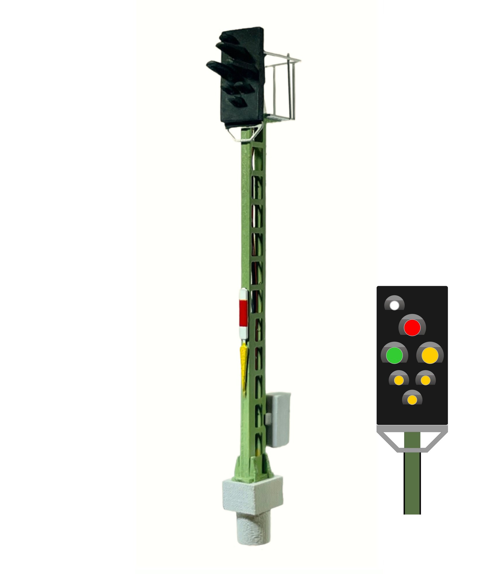 DB - Signal KS multi-section avec Zs7 et Zs1