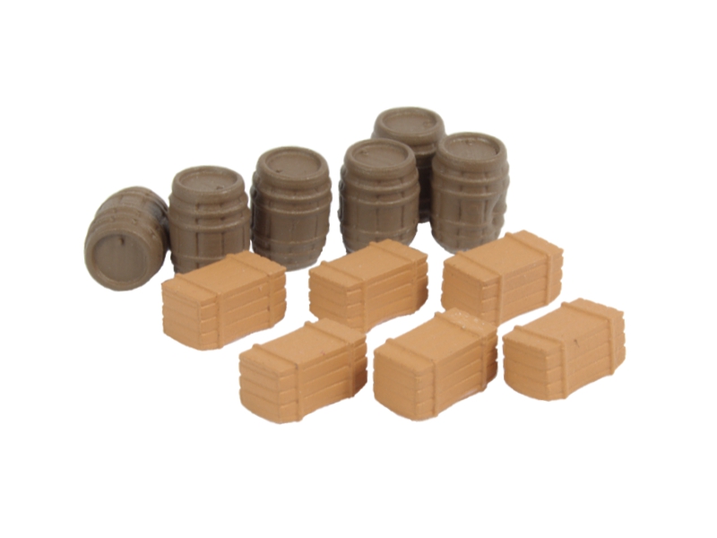 Boîtes en bois et barriques