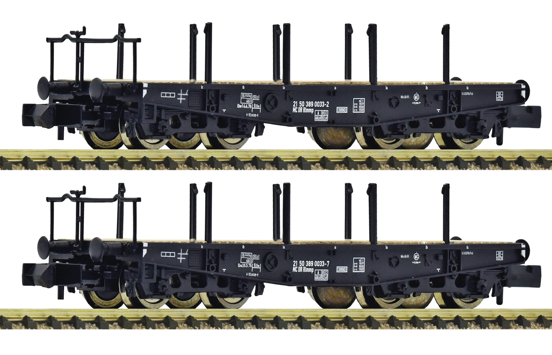 2e coffret de wagons de transport de charges lourdes DR