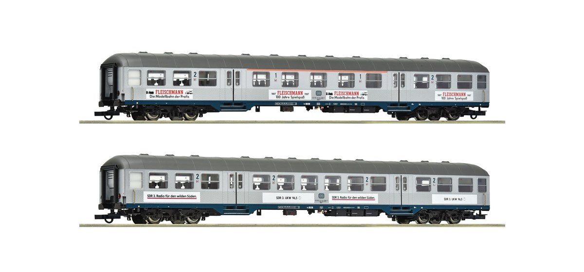 2e coffret Silberling 2e classe DB + publicité
