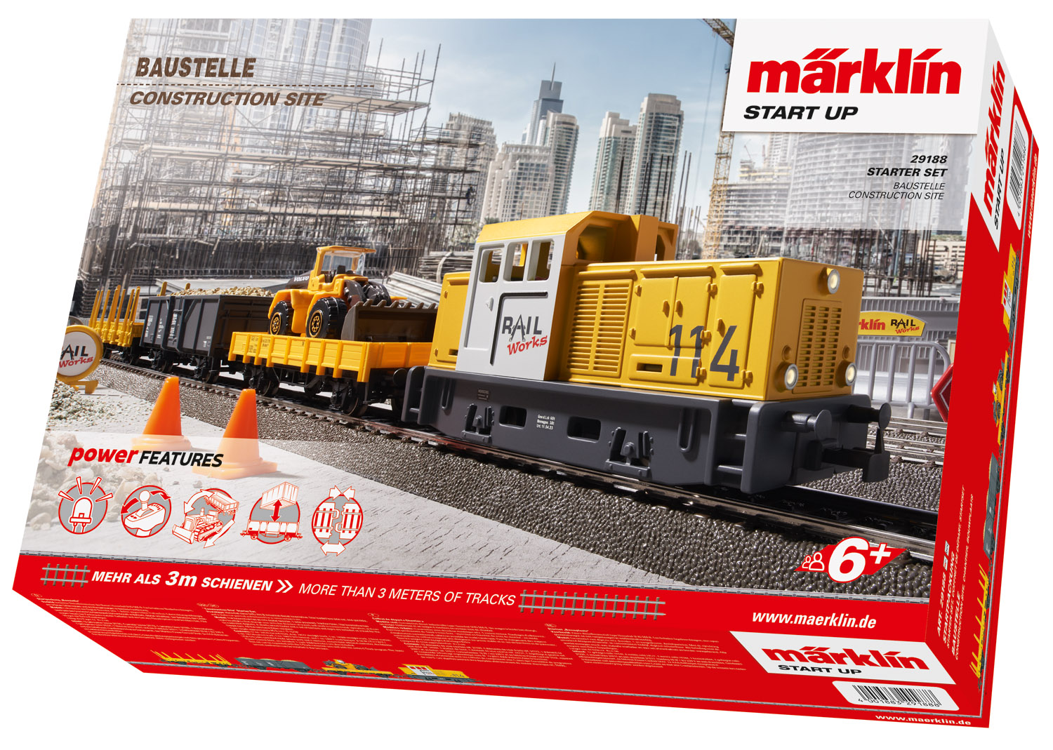 Märklin Start up - Startpackung «Baustelle»