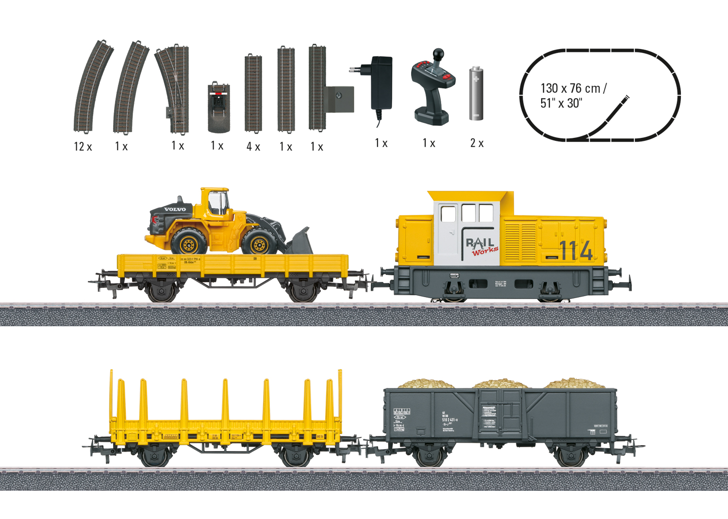Märklin Start up - Startpackung «Baustelle»