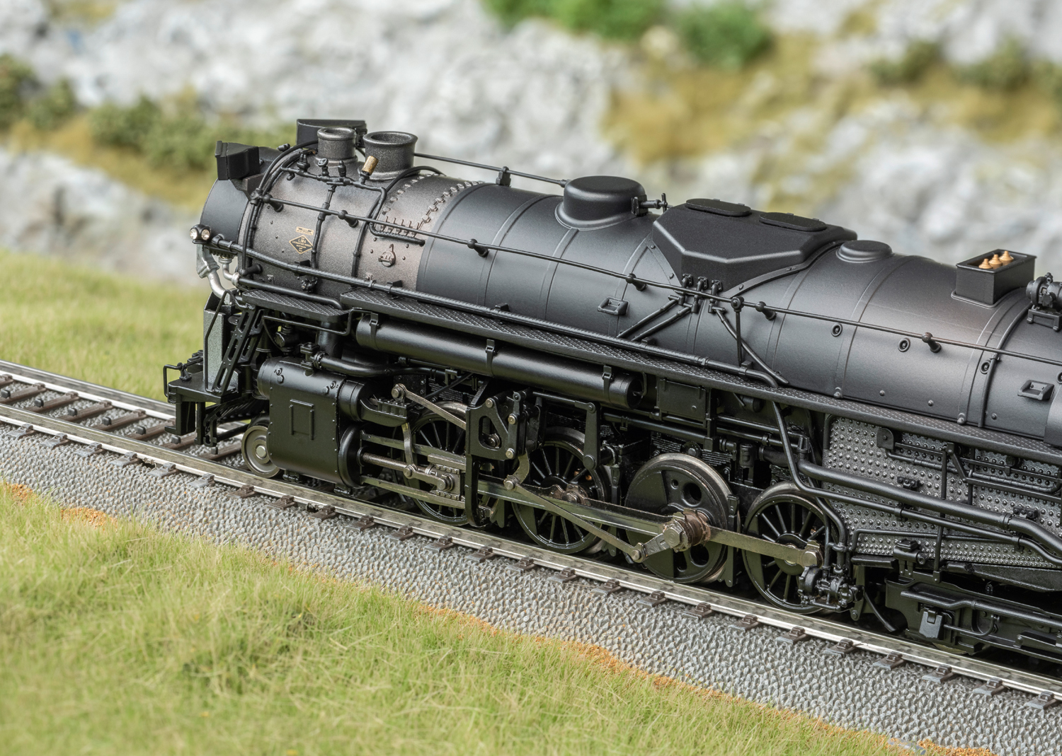 Berkshire 2-8-4 Steam Locomotive