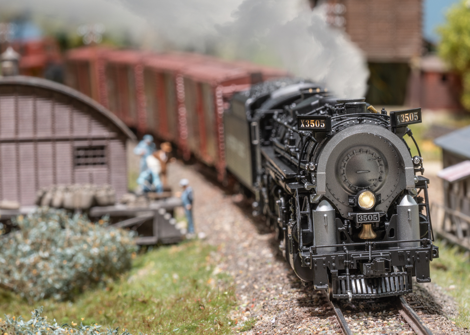Berkshire 2-8-4 Steam Locomotive