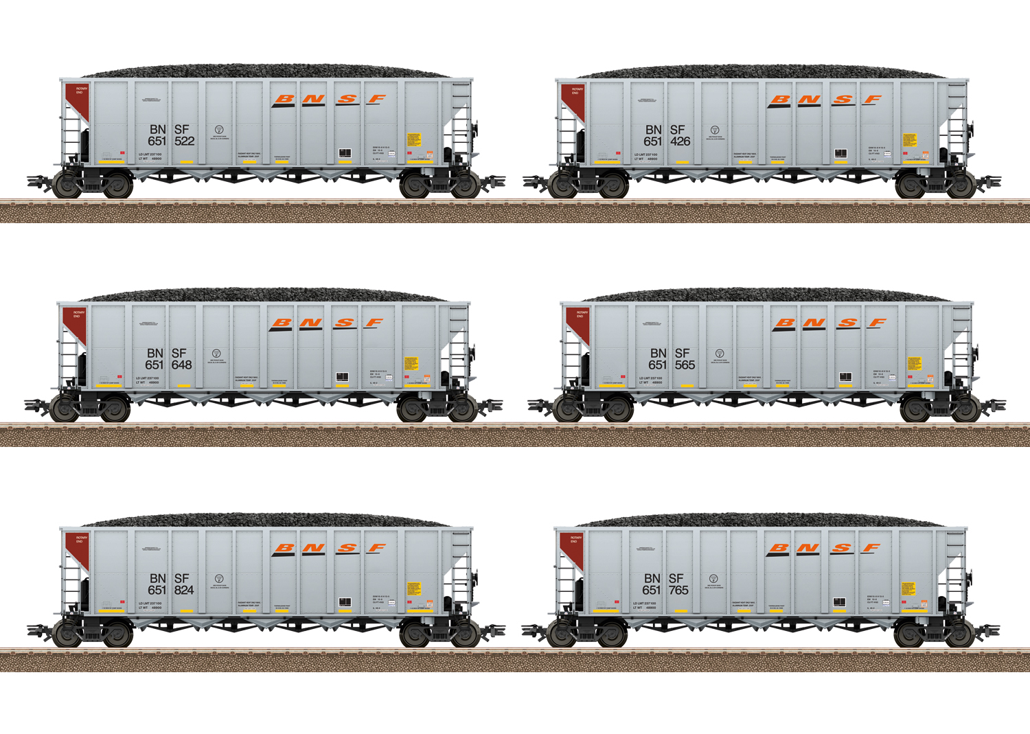 Coffret Hopper Car BNSF