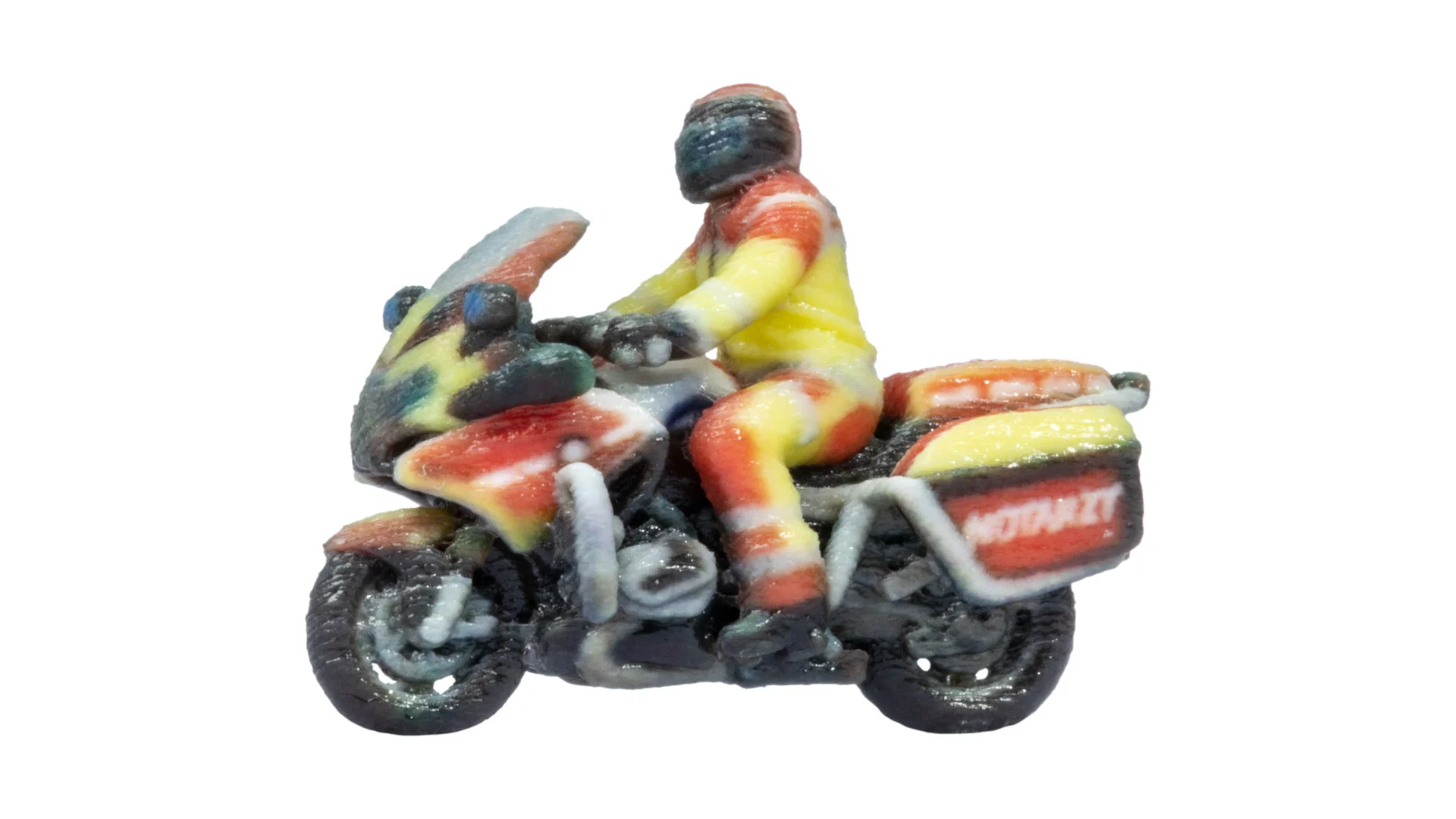 Ambulanzmotorrad Deutschland, 3D-Master-Einzelfigur