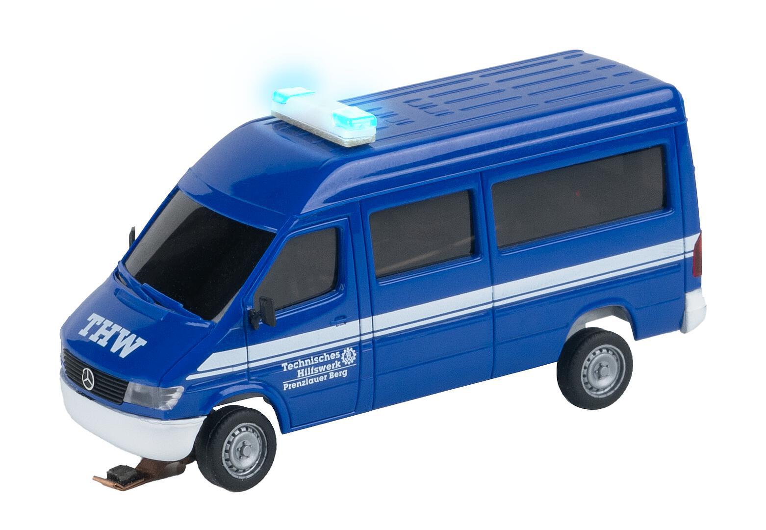 "MB Sprinter ""THW"" avec gyrophare (HERPA)"