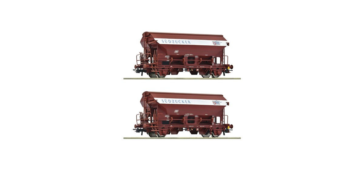 2e coffret de wagons à toit ouvrant DB