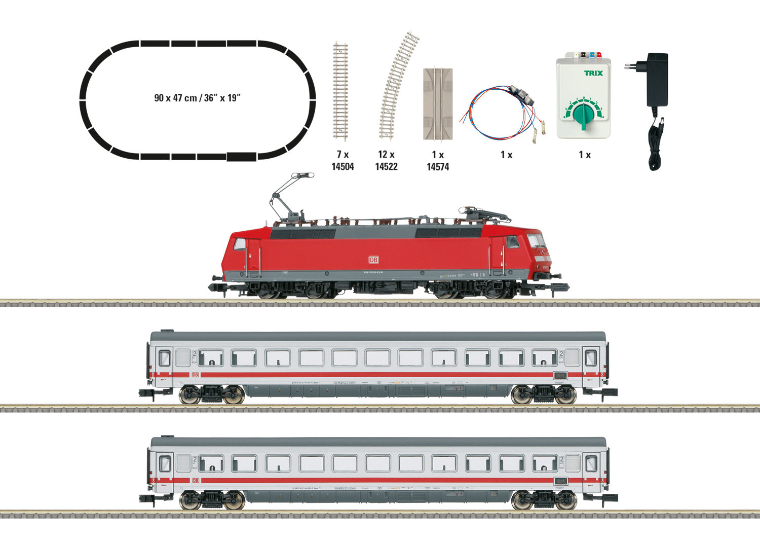 Coffret de départ "InterCity" avec série 120