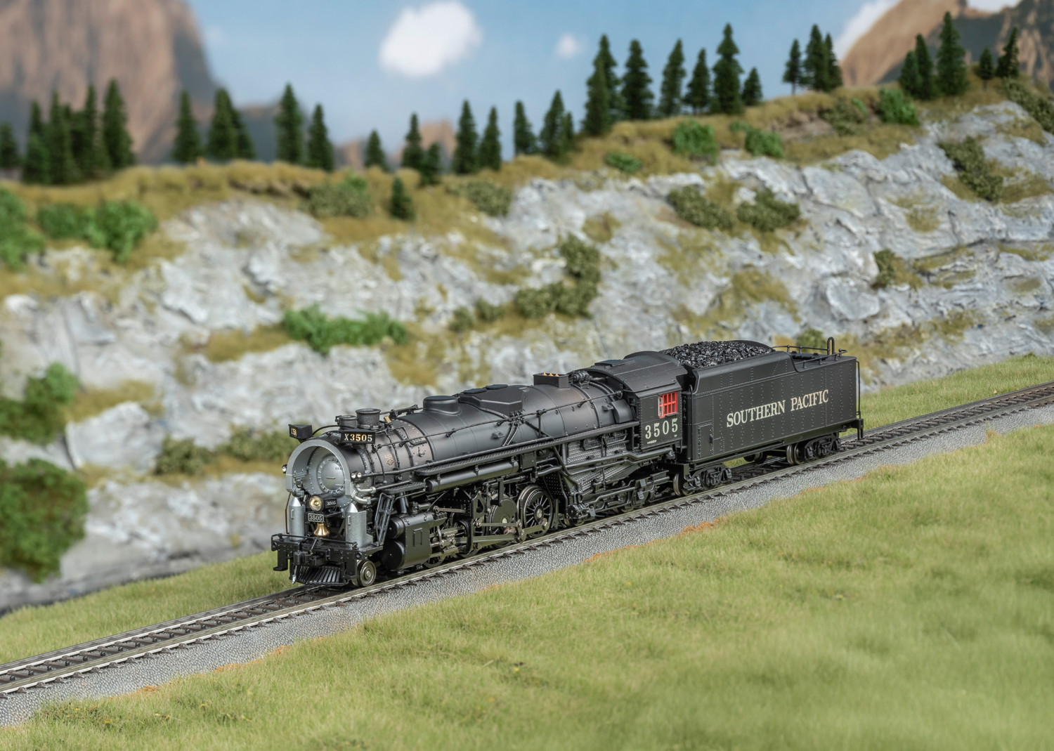 Berkshire 2-8-4 Steam Locomotive