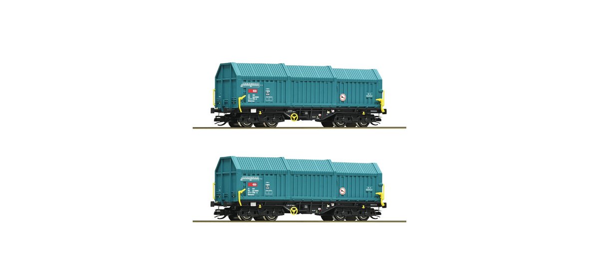 2e coffret de wagons à toits télescopiques SBB