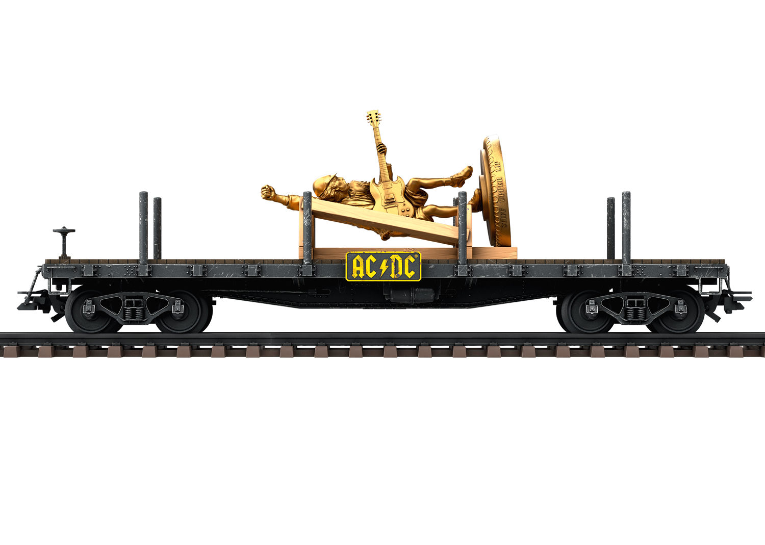 AC/DC Wagon plat "Stiff Upper Lip"