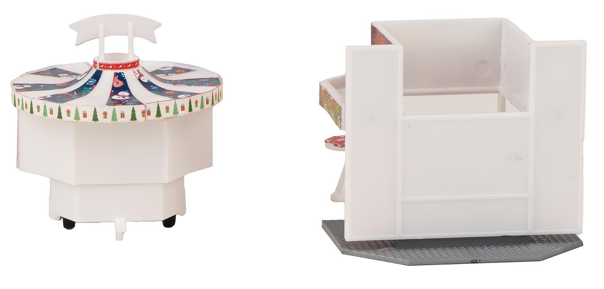 2 bancarelle del mercatino di Natale [FÉM PL]