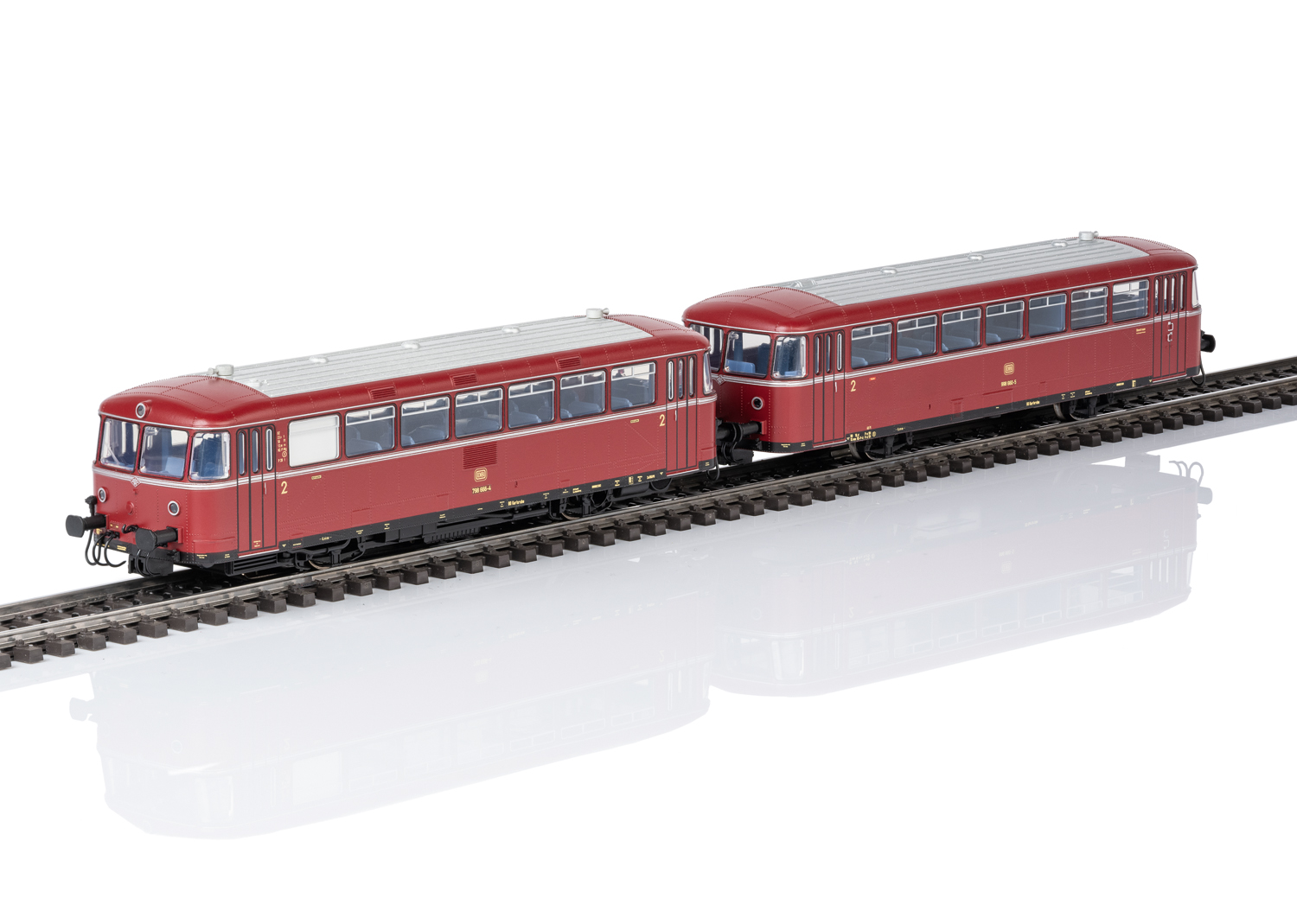 Class 798 Rail Bus with Class 998 Control Car