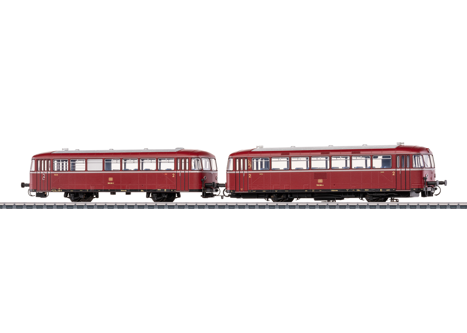 Class 798 Rail Bus with Class 998 Control Car