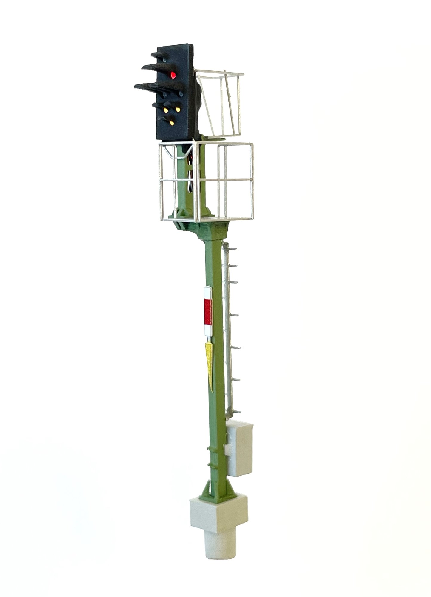 DB - Segnale KS multisezione su palo a mensola con Zs7 e Zs1