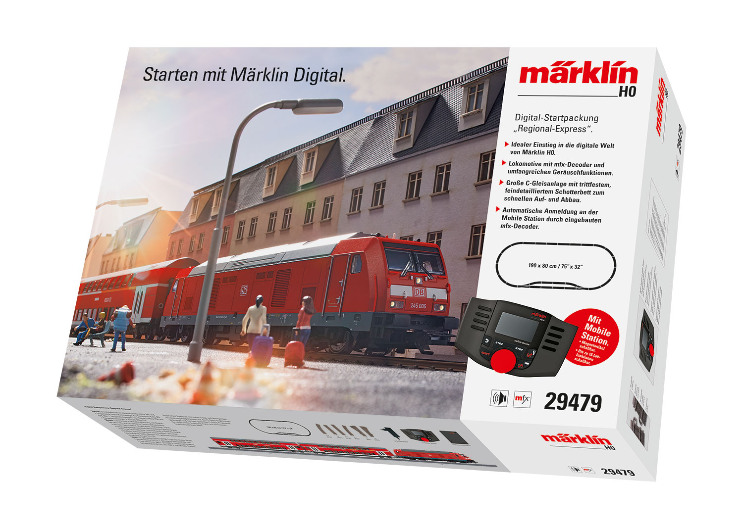 Coffret de départ numérique "Express Régional".