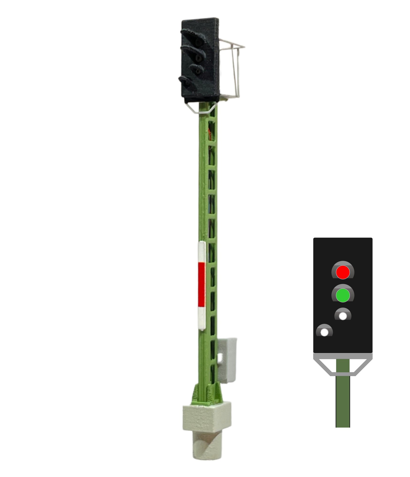 DB - KS-Hauptsignal mit Sh1