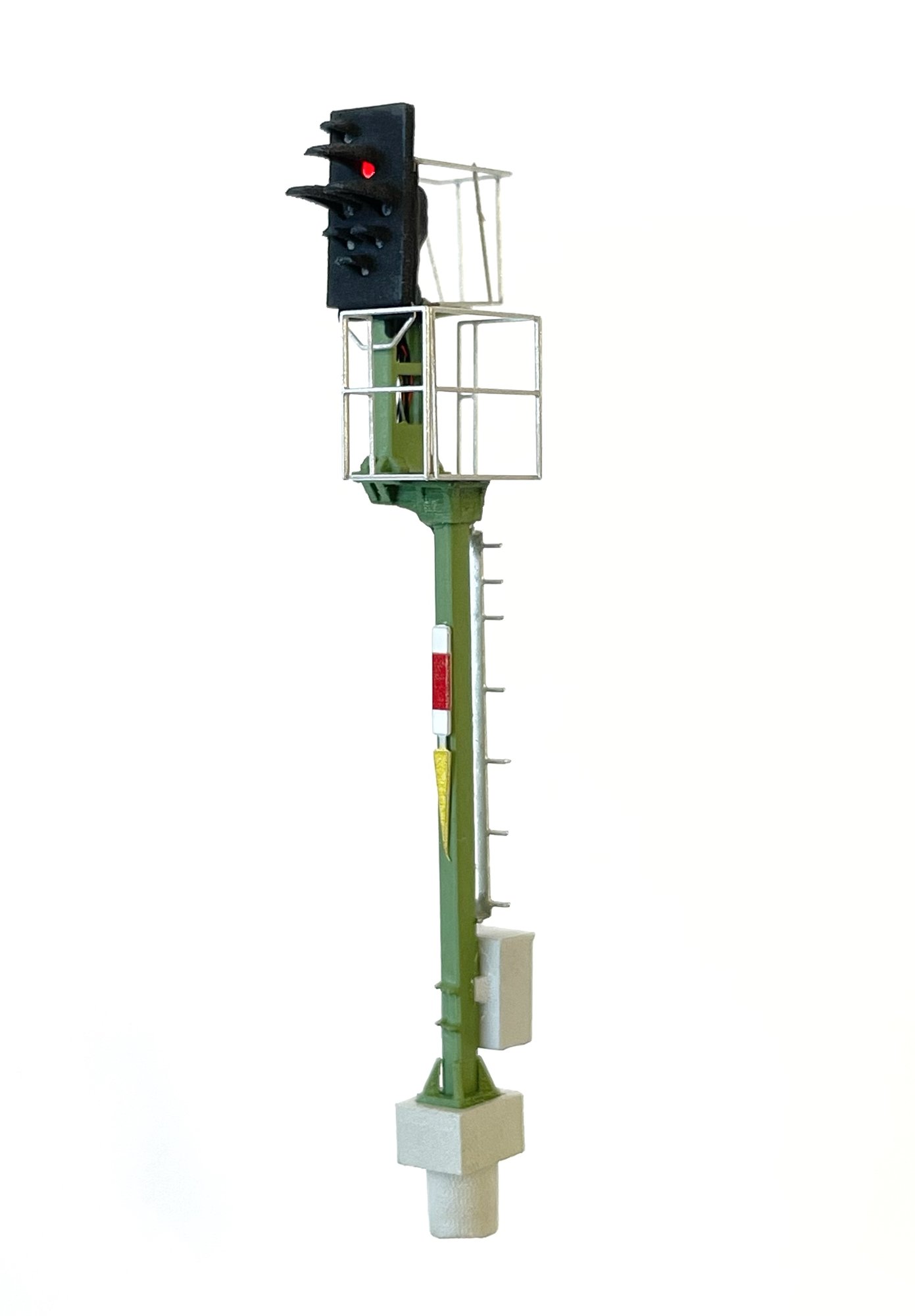 DB - Segnale KS multisezione su palo a mensola con Zs7 e Zs1