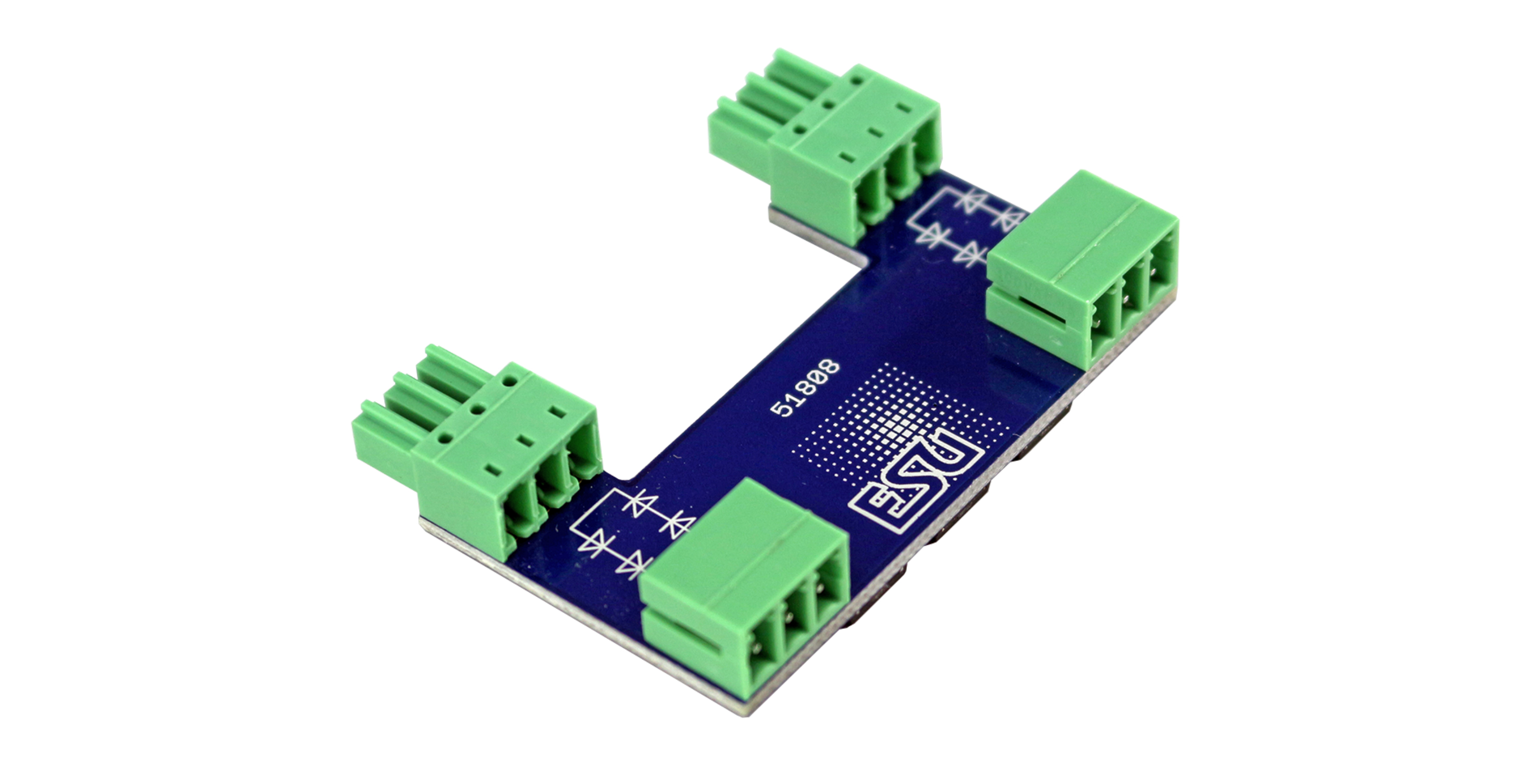 Coffret d'adaptateurs d'extension SwitchPilot pour section de freinage ABC, 2 pièces, pour 4 sections de freinage au total