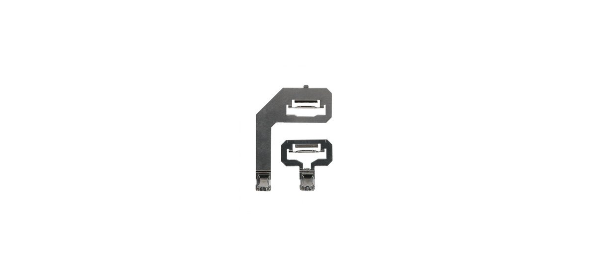 Borne de raccordement 2 pôles, lot de 10