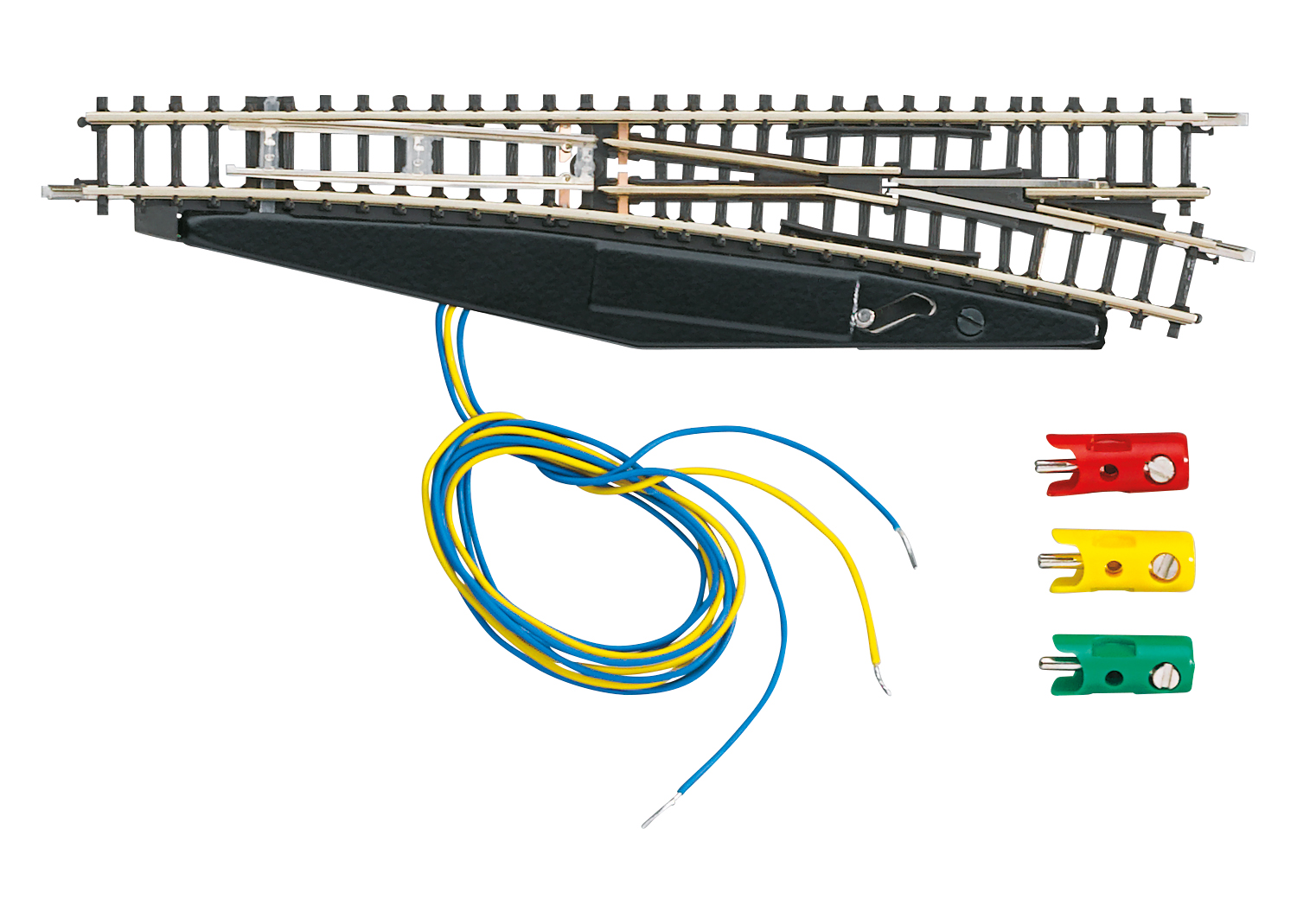 Aiguillage électromagnétique à droite Märklin,longueur 110 mm