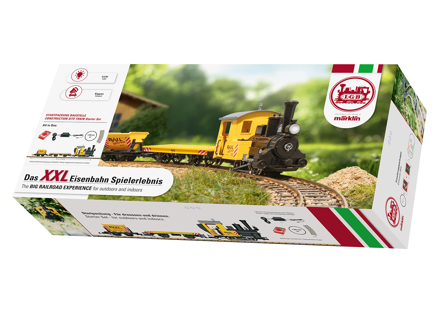 Coffret de départ "train de changier" 120 V, exclusivement pour les Etats-Unis