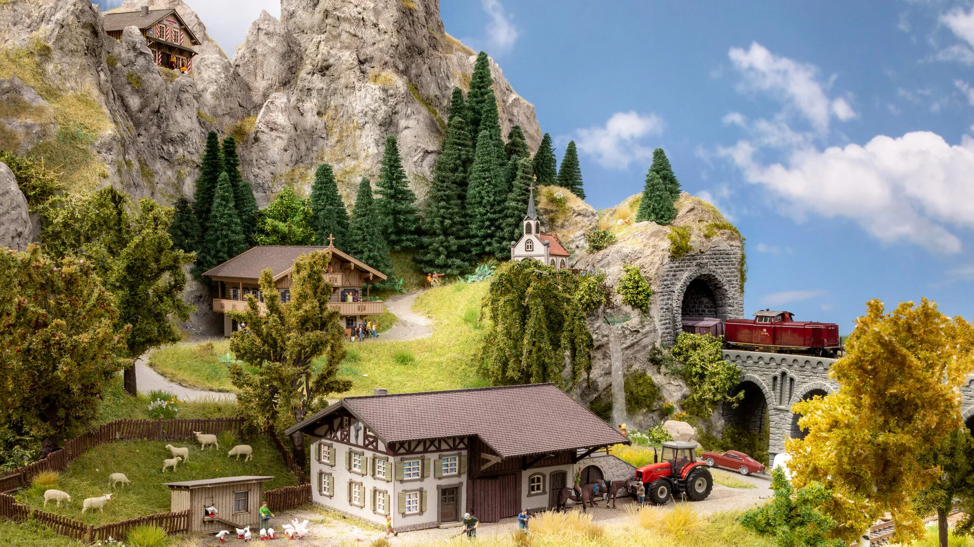 easy TRACK  Railway Route Kit "Mittelberg"