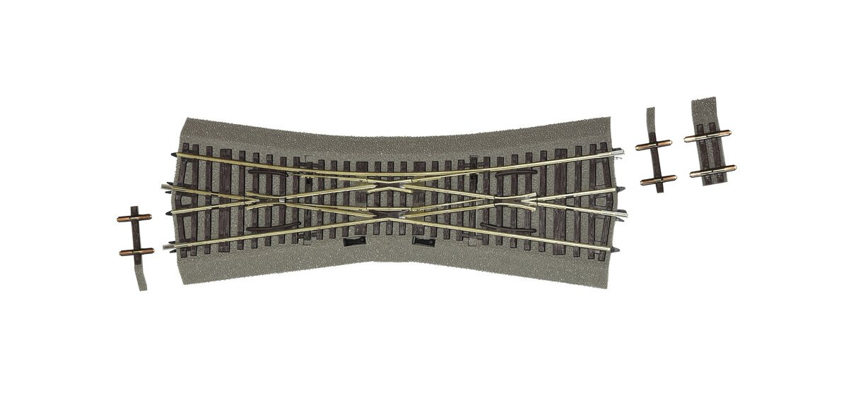 Aiguillage à cœur unique EKW15 à commande manuelle