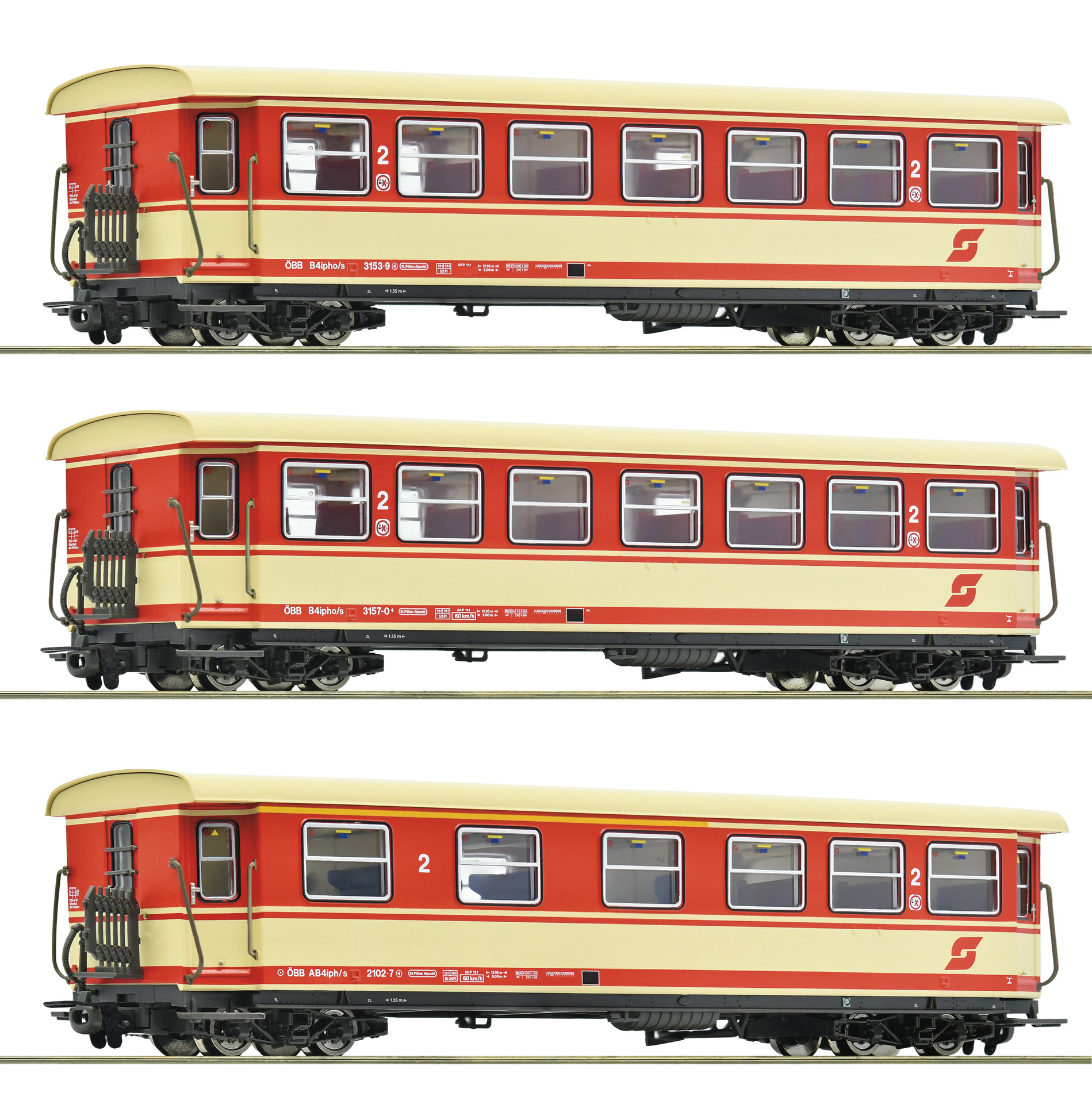 3° set di carrozze viaggiatori ÖBB
