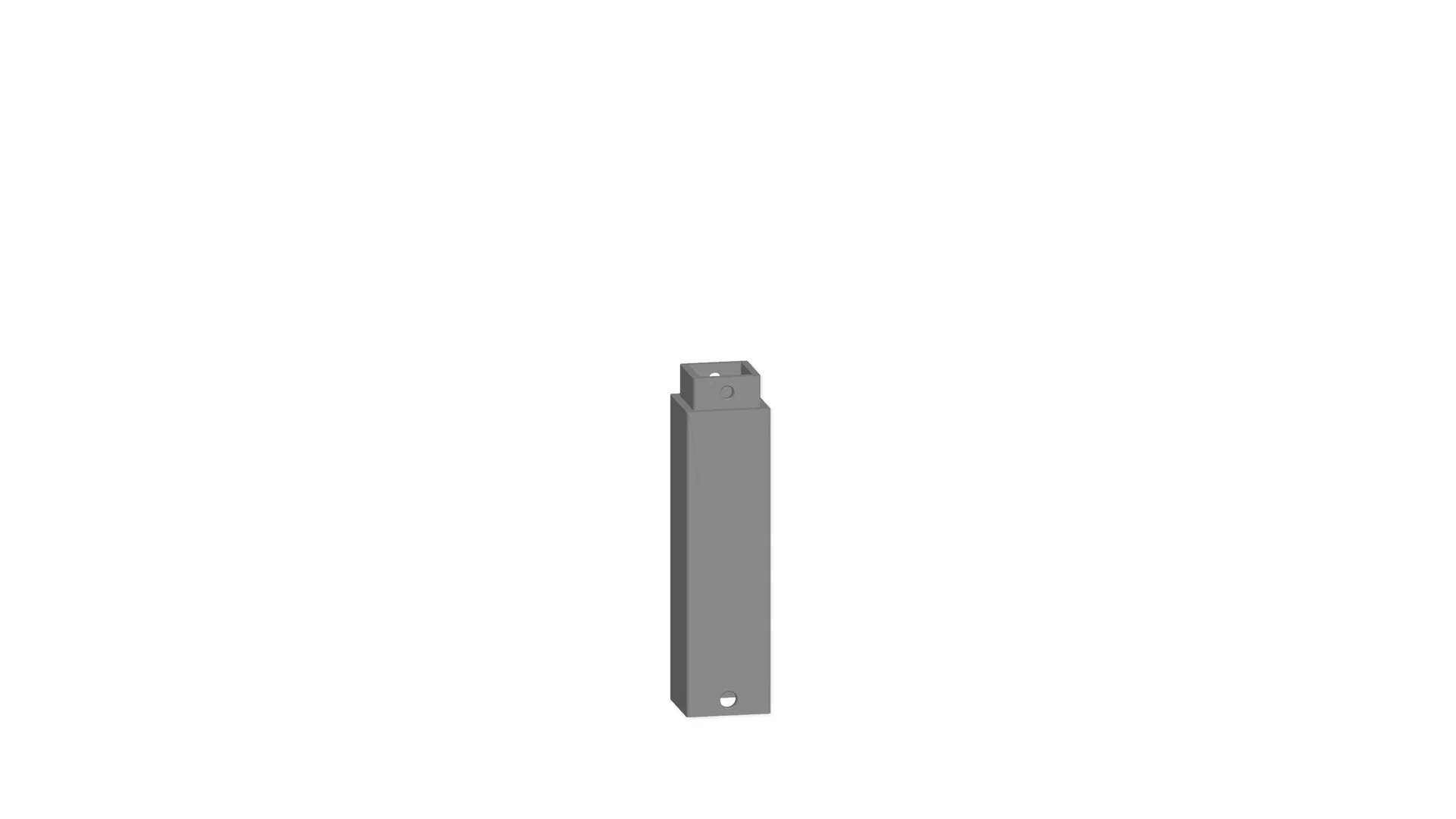 Elemento di pilastro Easy-Track 58 mm, 10 pz.