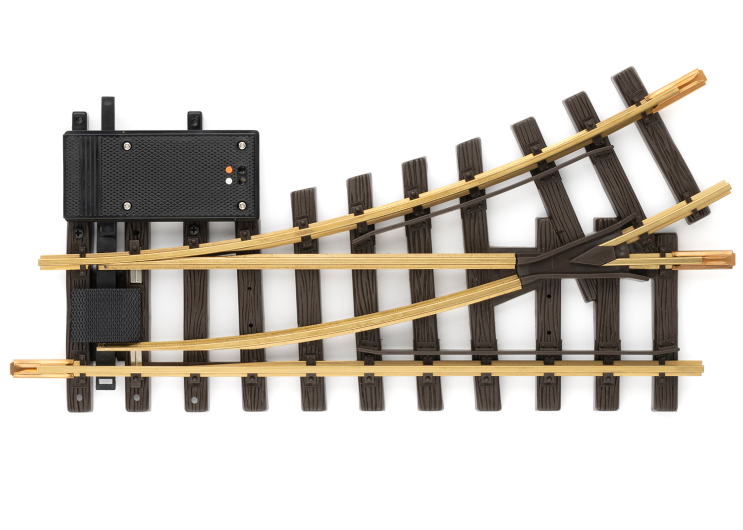 Aiguillage électrique à gauche 30°