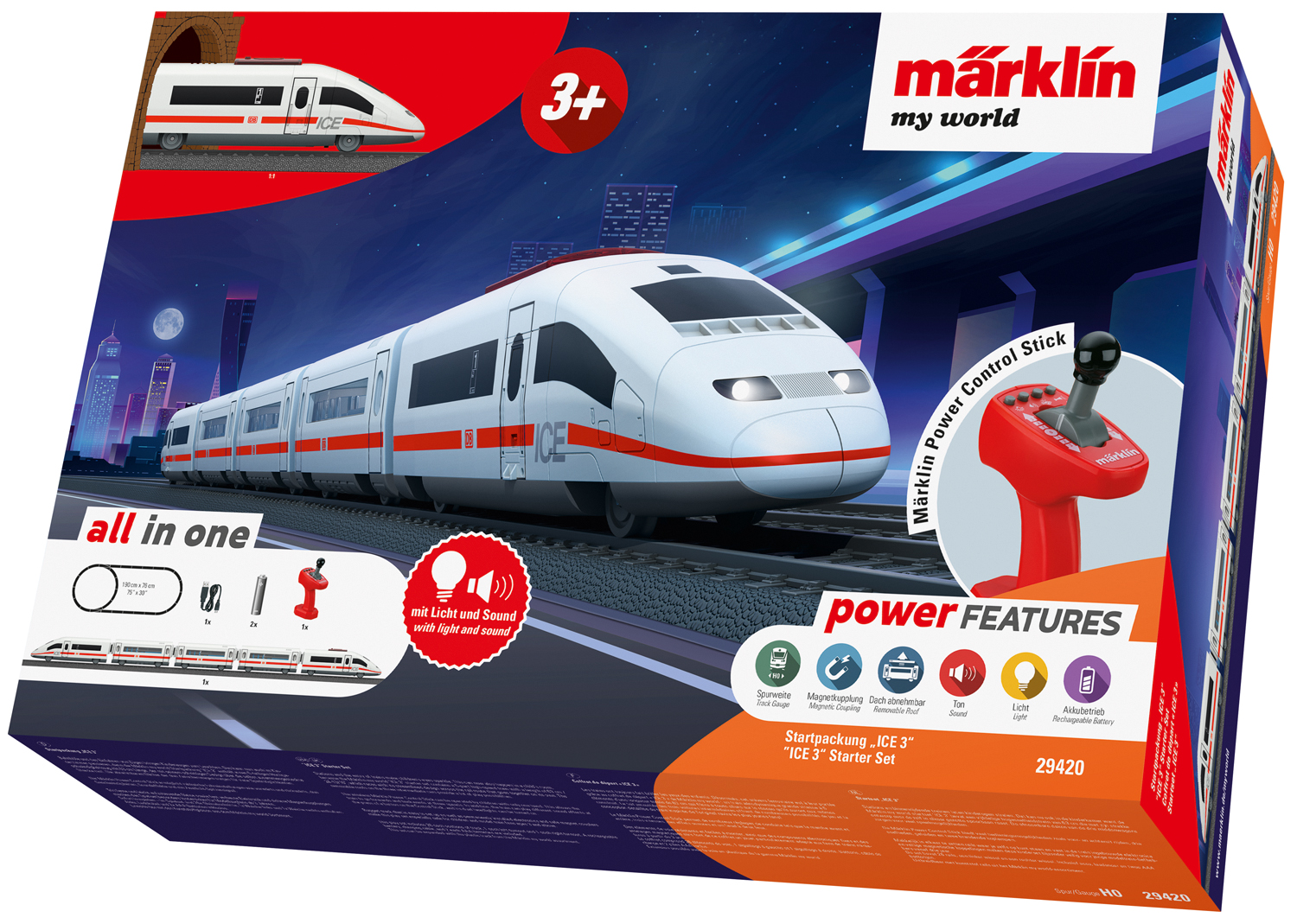 Märklin my world - Startpackung «ICE 3» für Kinder ab 3 Jahren