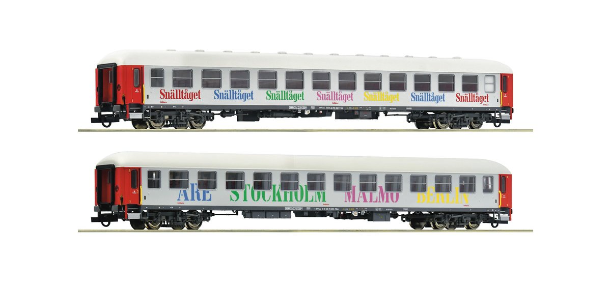 2e coffret de voitures de voyageurs pour trains rapides