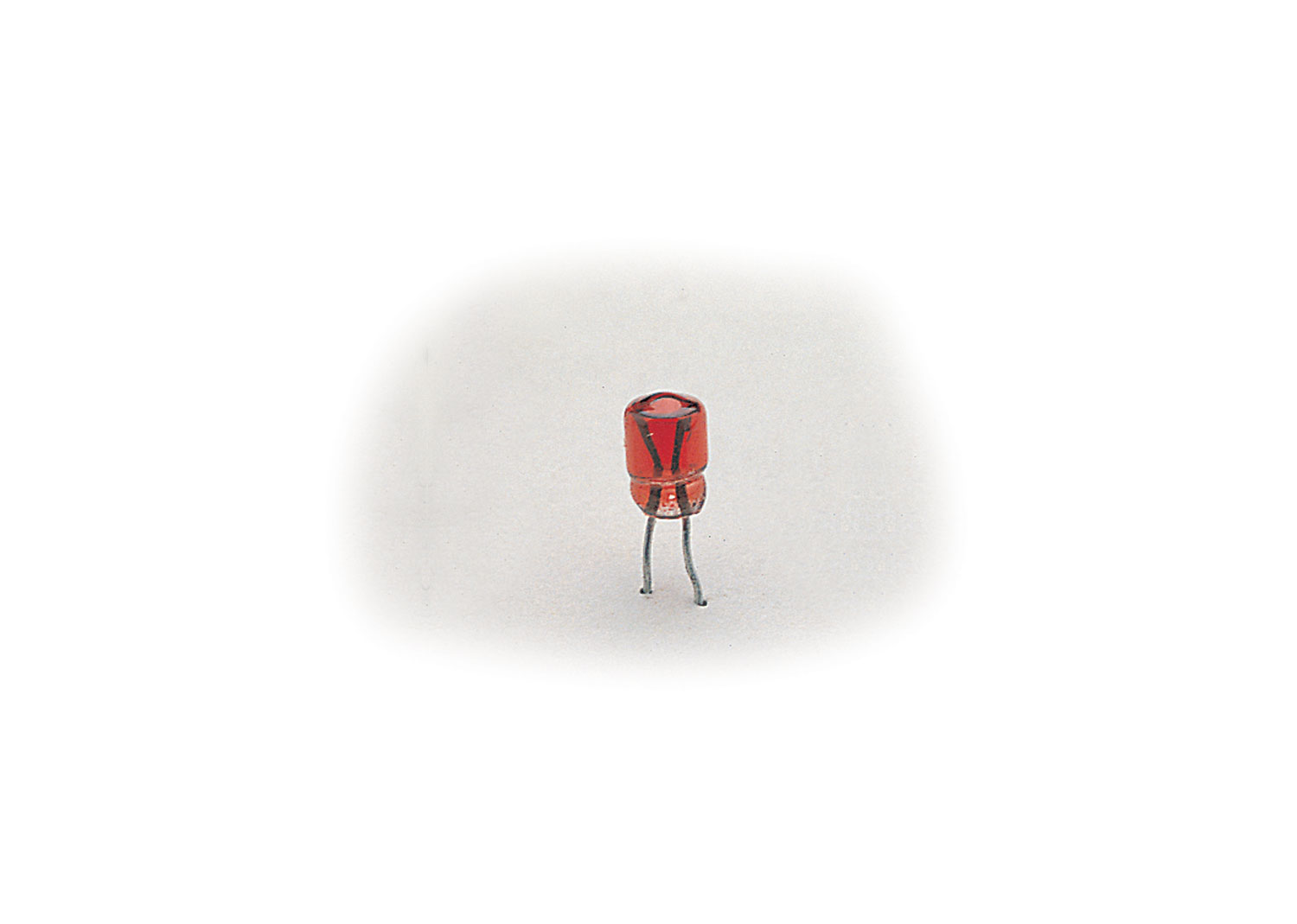 Ampoule à culot enfichable, rouge, 5 V, 10 unités