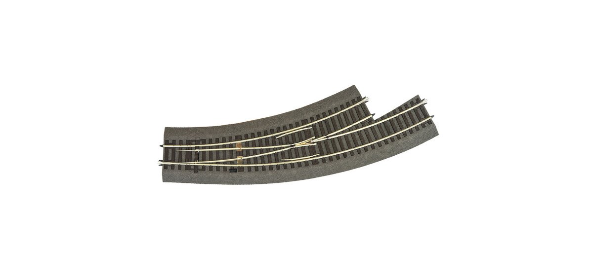 Bogenweiche links BWL 3/4 mB.