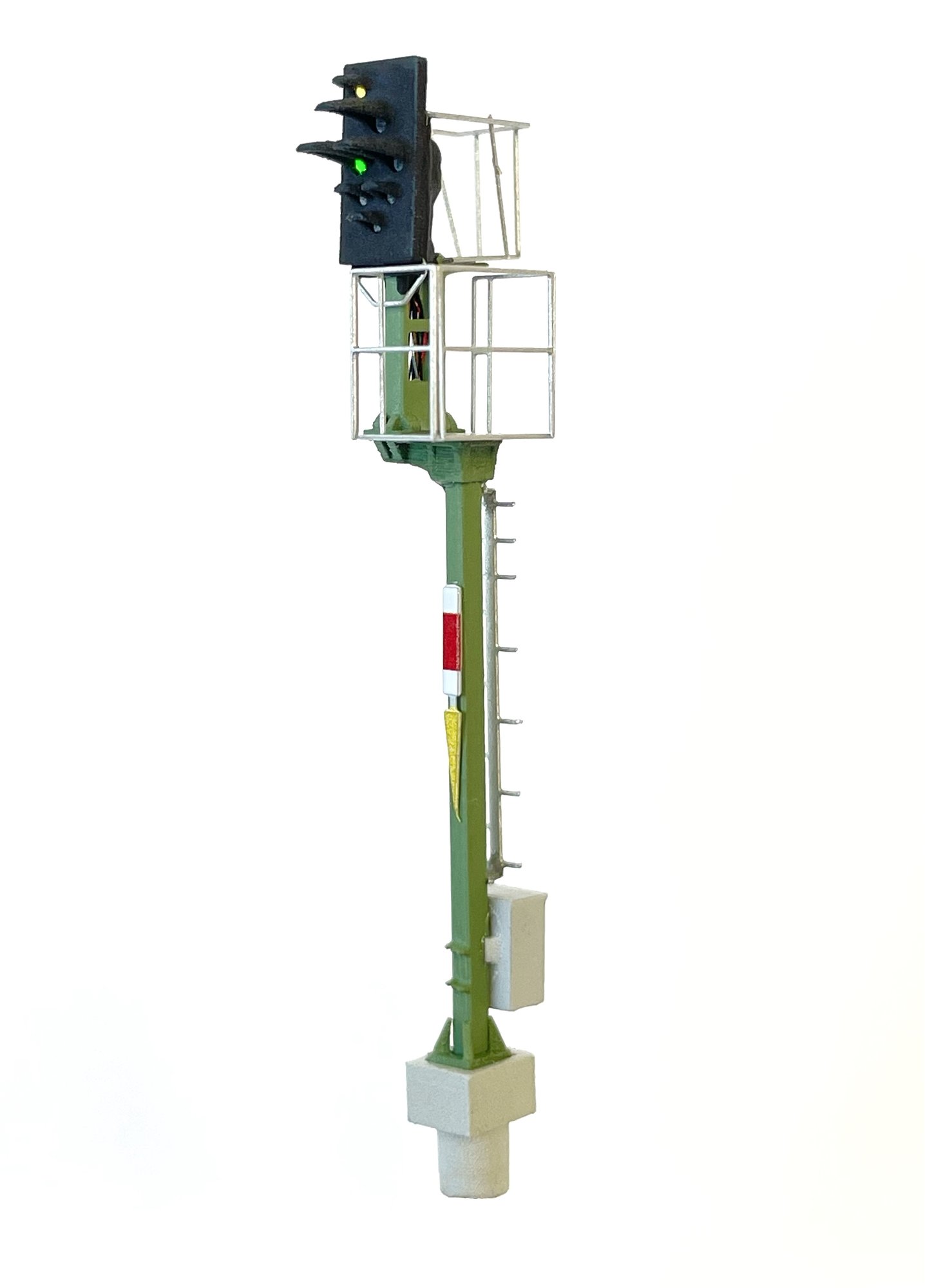 DB - Segnale KS multisezione su palo a mensola con Zs7 e Zs1