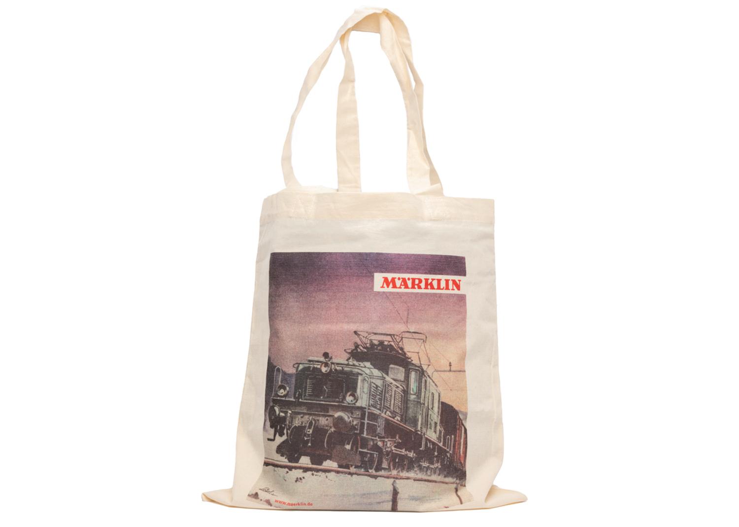 Borsa in cotone Coccodrillo