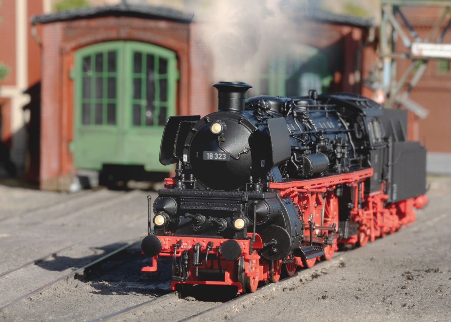 Dampflokomotive 18 323