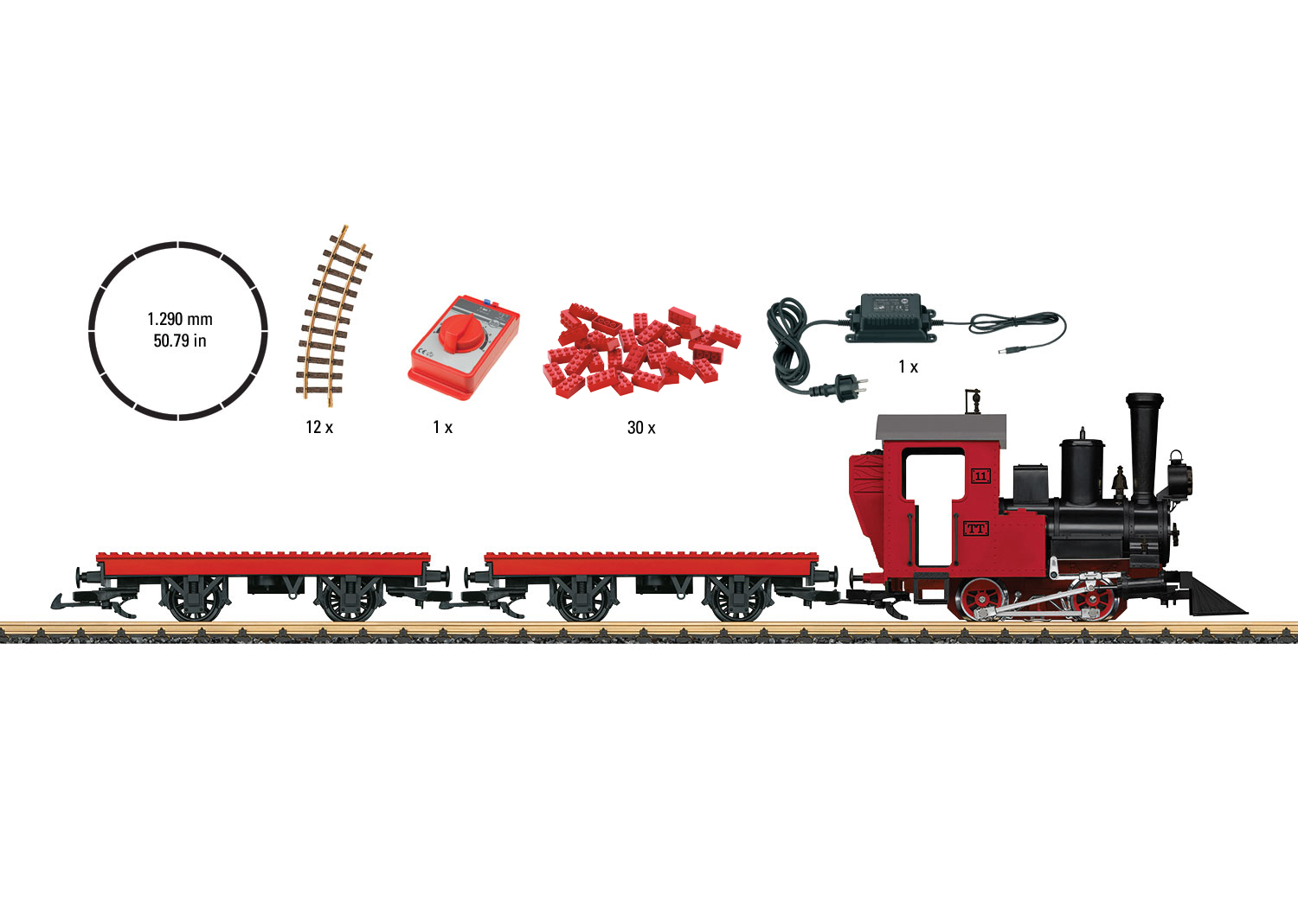 Building Block Train Starter Set
